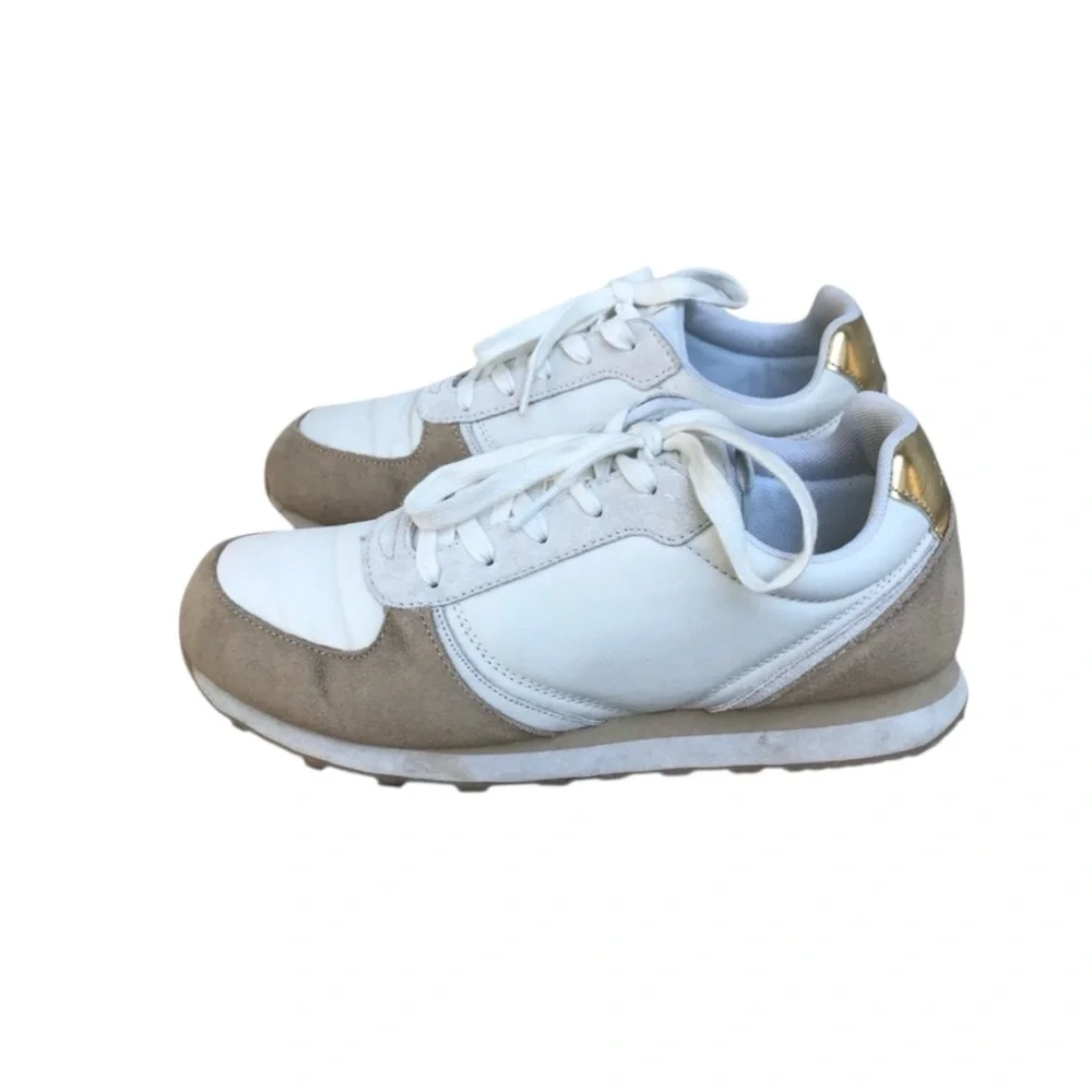 J.Crew Suede Leather And Fabric Sneakers. Size 10
